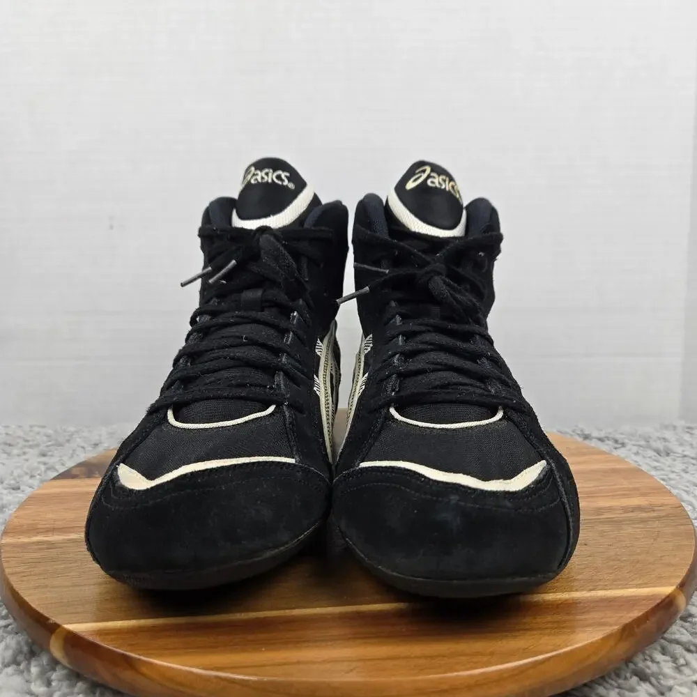 Asics Mens 12 2000 Mosh Black Performance Rare Gym Wrestling Boxing Shoe JL002